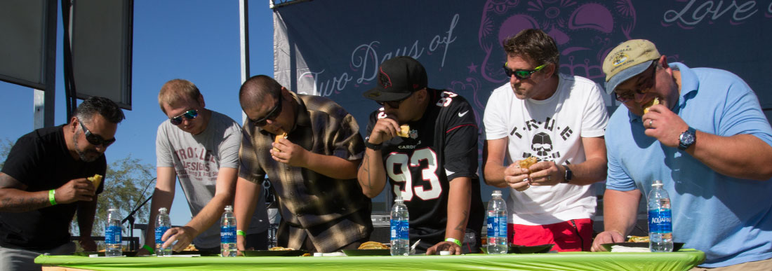 TACO EATING CONTEST